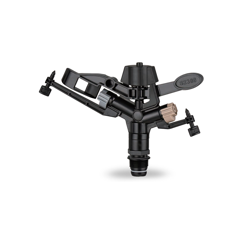 DC-MS2308 Rotary Impact Irrigation Field Orchard Impact Sprinkler Dengan Misting Nozel